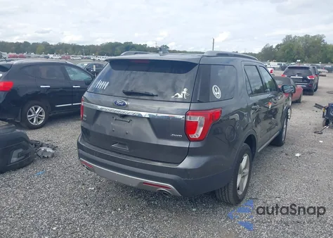 2017 Ford Explorer Xlt из США, поврежденный, VIN 1FM5K8D85HGE34444